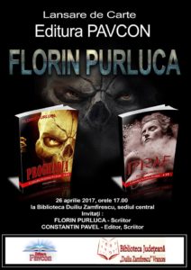 Lansare de carte Purluca Florin, 26 aprilie 2017