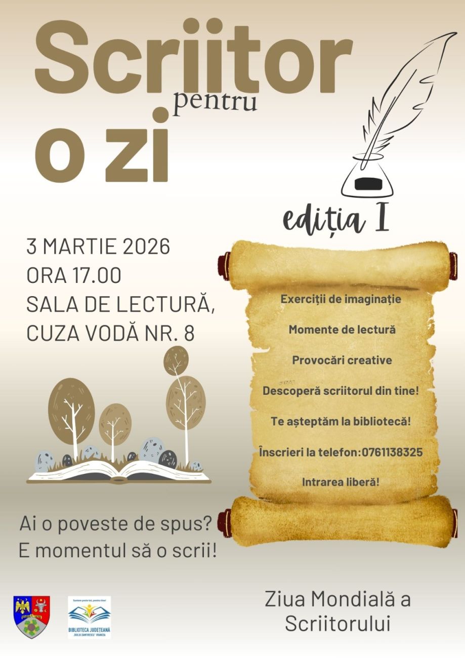 ziua mondială a scriitorului