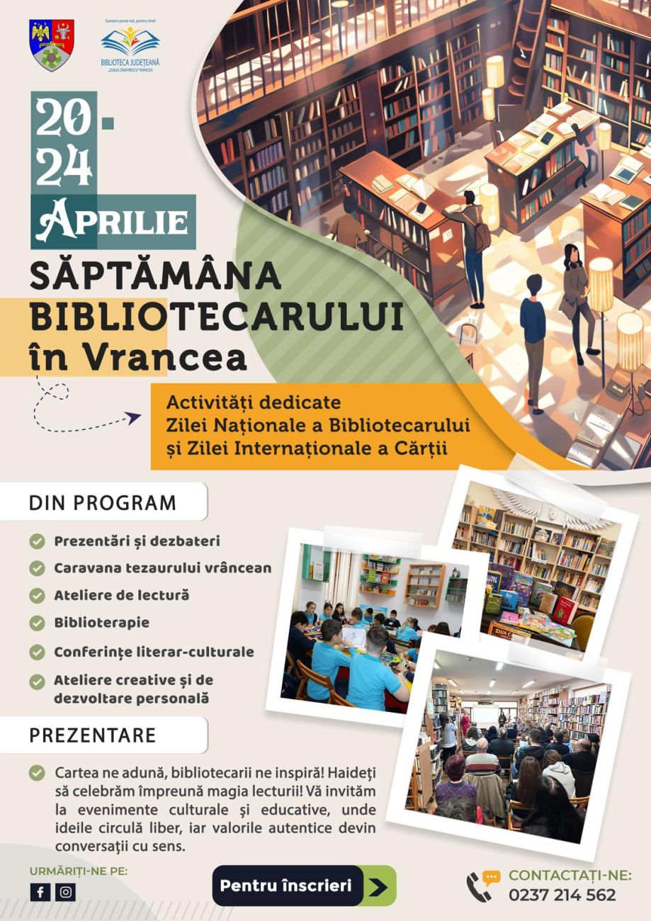 ziua nationala a bibliotecarului